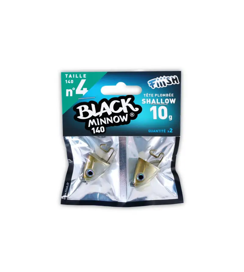 Fiiish Black Minnow 140 Jig Heads|Jig Heads & Sinkers