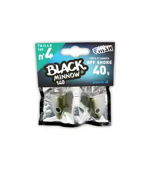 Fiiish Black Minnow 140 Jig Heads|Jig Heads & Sinkers