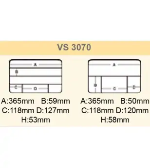 MEIHO VERSUS VS-3070|Scatole & Valigette