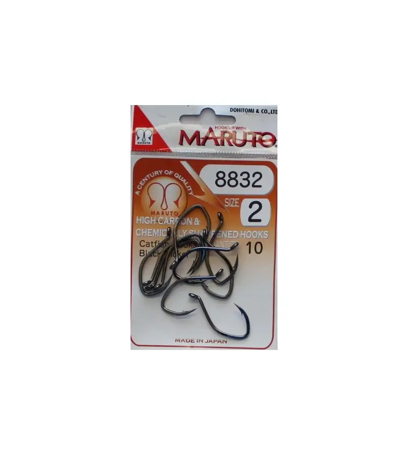 MARUTO 8832 Black Nickel|Eye Hooks