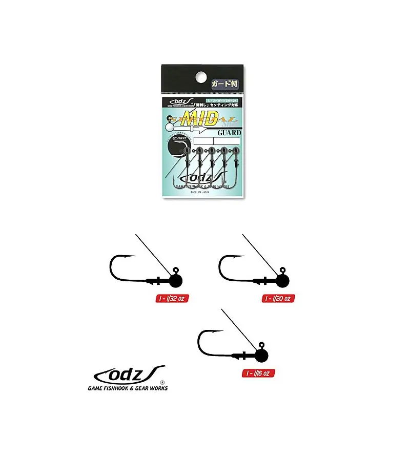 ODZ MID SPECIAL SHOT GUARD ZH-24|Jig Heads & Sinkers