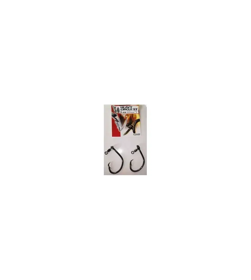 AMO SASAME F-414 HEAVY CIRCLE ST CON GIRELLA|Trolling e Tuna Hooks