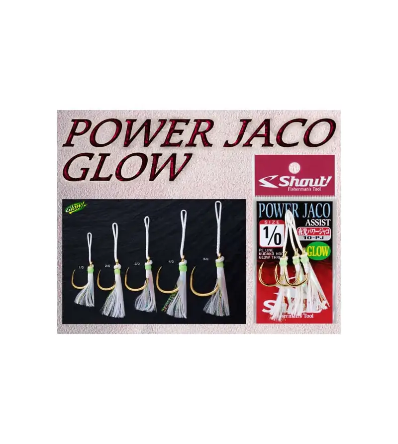 SHOUT 10-PJ POWER JACO GLOW|Assist Hooks