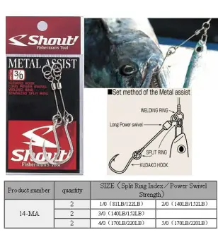 BKK ASSIST HOOK REEFMASTER SF8070-HG|Assist Hooks