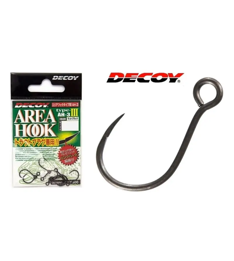 DECOY AH-3 AREA HOOK TYPE III|Spoon Hooks