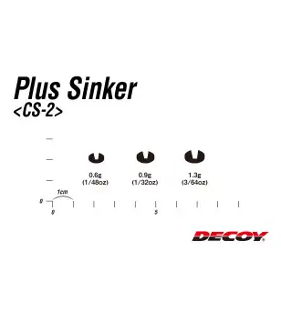 DECOY CS-2 PLUS SINKER|Jig Heads & Sinkers