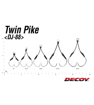 DECOY DJ-88 TWIN PIKE|Assist Hooks