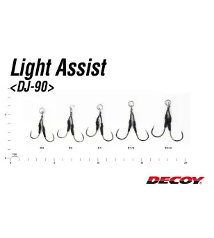 DECOY DJ-90 LIGHT ASSIST|Assist Hooks