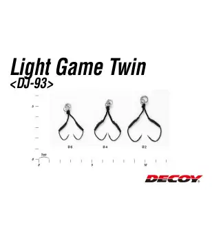 DECOY DJ-93 LIGHT GAME TWIN|Assist Hooks