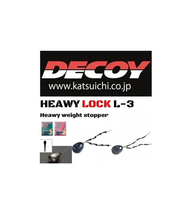 DECOY L-3 HEAVY LOCK|Jig Heads & Sinkers