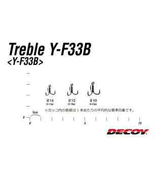 DECOY TREBLE Y-F33B