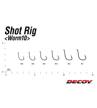 DECOY WORM 10 SHOT RIG|Worm Hooks