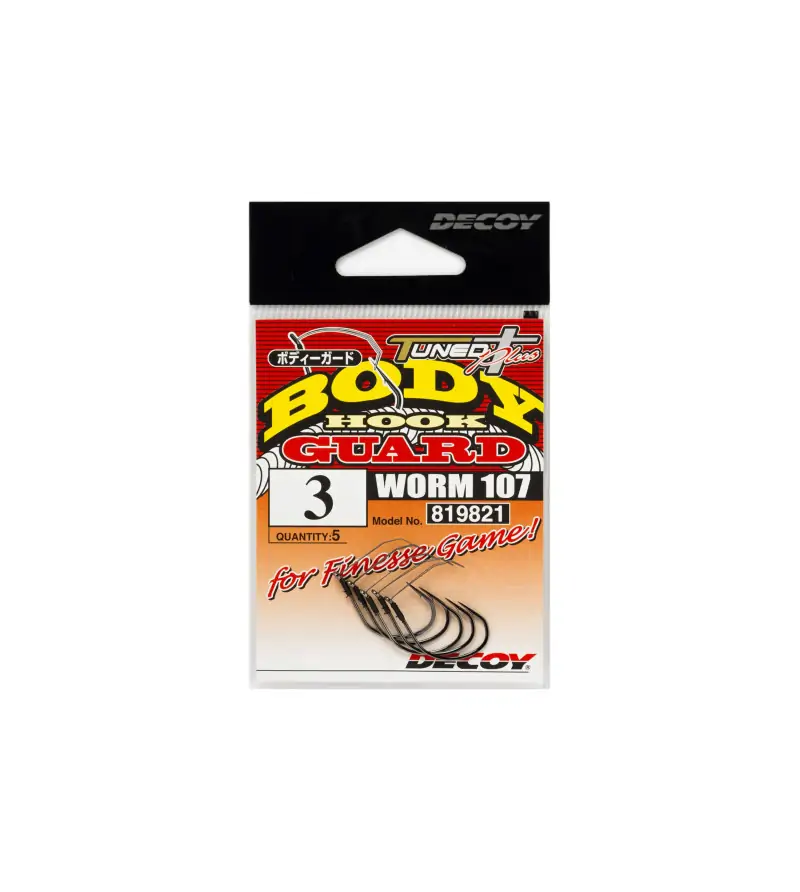 DECOY WORM 107 BODY-GUARD|Worm Hooks