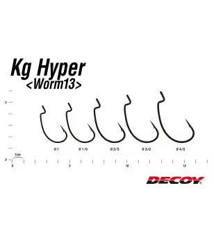 DECOY WORM 13 KG HYPER|Ami per Esche Siliconiche