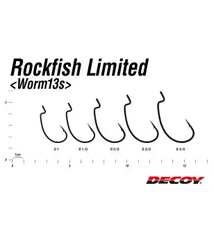 DECOY WORM 13S ROCK FISH LIMITED|Ami per Esche Siliconiche