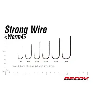 DECOY WORM 144 FLIPPIN STRAIGHT|Ami per Esche Siliconiche