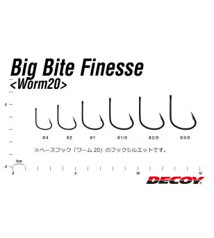 DECOY WORM 220 COVER FINESSE HD|Ami per Esche Siliconiche