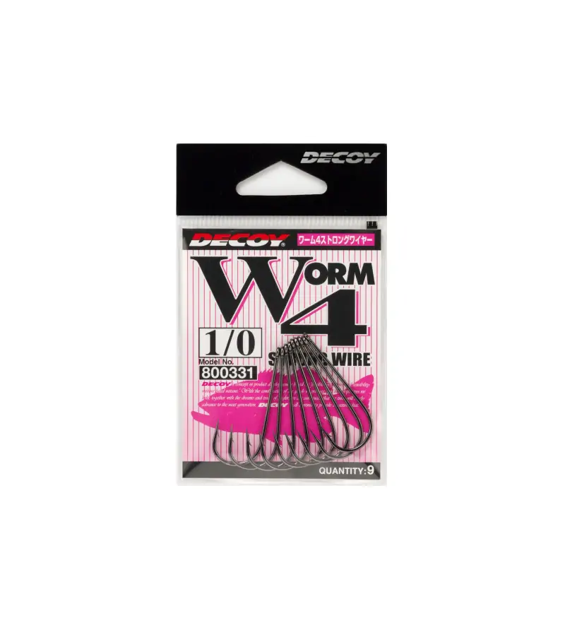 DECOY WORM 4 STRONG WIRE|Ami per Esche Siliconiche