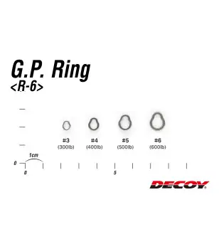 DECOY R-6 GP RING|Split & Solid Rings