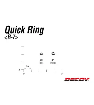 DECOY R-7 QUICK RING|Split & Solid Rings