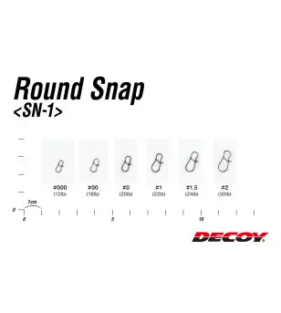 DECOY SN-1 ROUND SNAP|Snaps