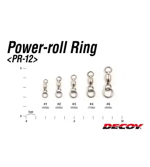 DECOY PR-12 POWERROLL RING|Girelle