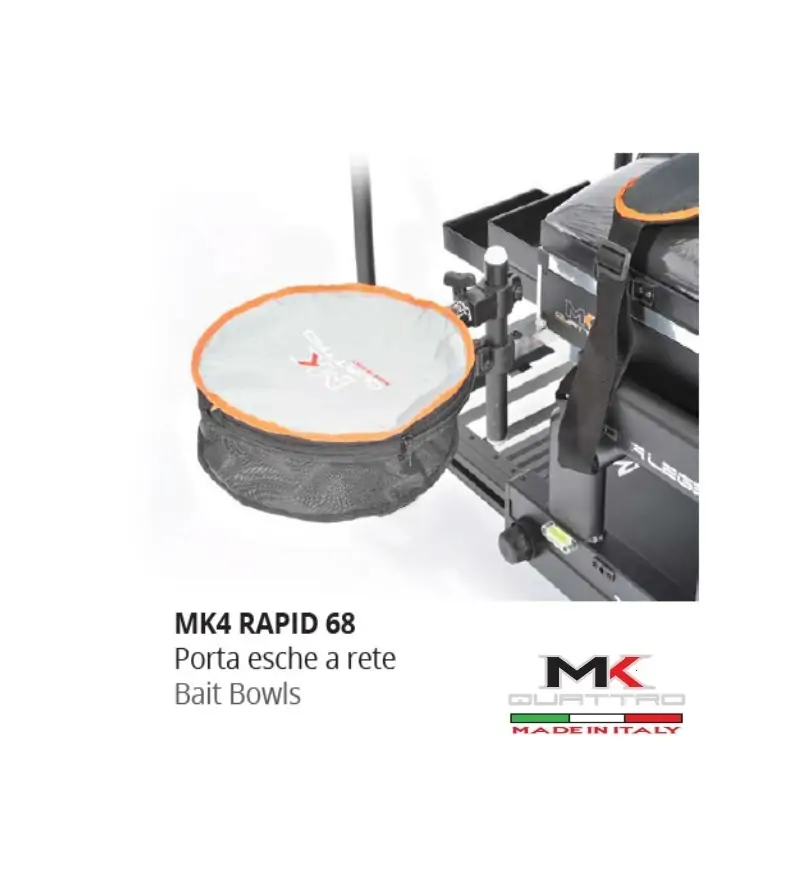 MK4 RAPID PORTA ESCHE A RETE|Side Tray & Footboard