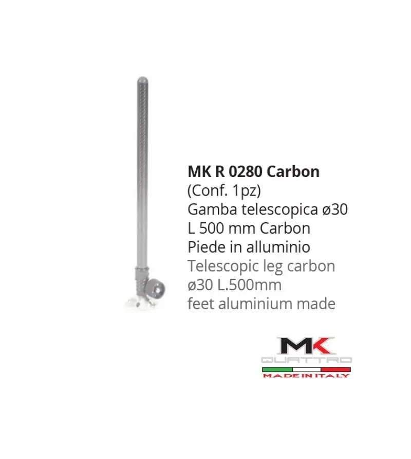 MK4 GAMBA TELESCOPICA CARBONIO Ø 30|Seat Box Spare Part