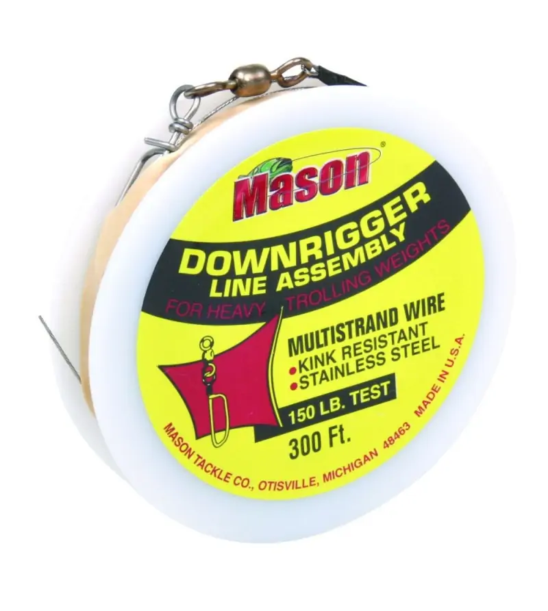 DOWNRIGGER LINE ASSEMBLY|Downringger Wire Cable