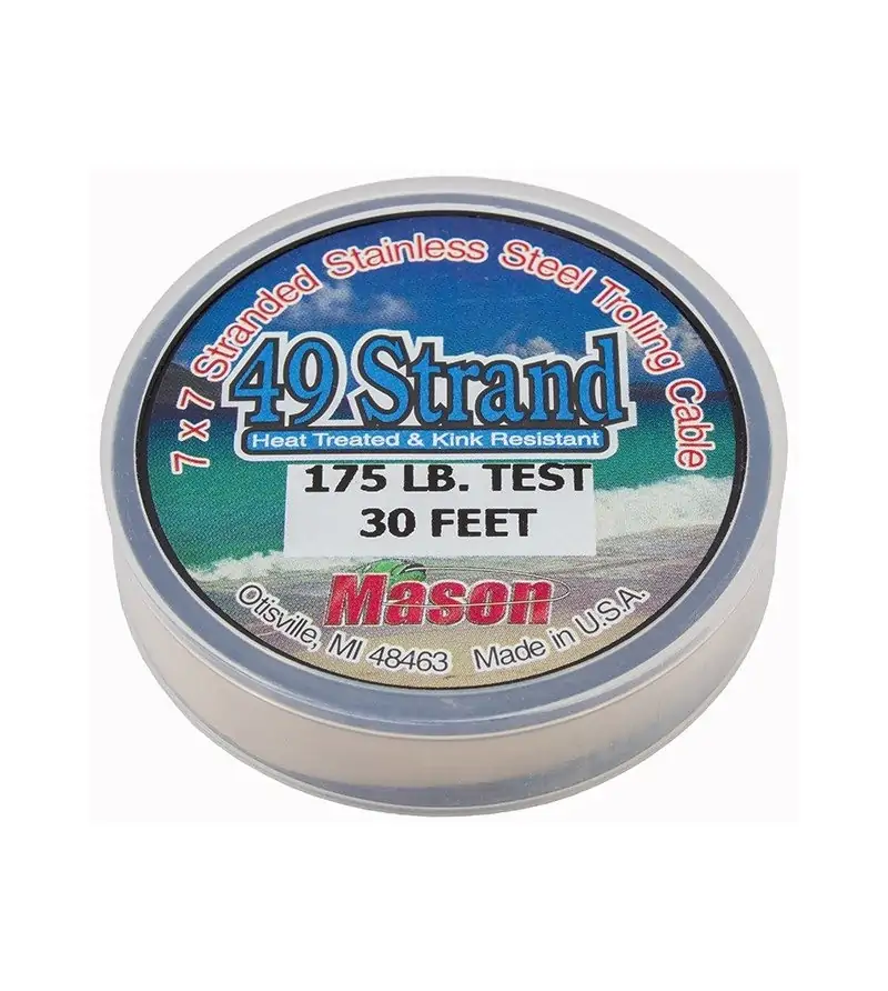 49 STRAND TROLLING CABLE|Nylon per Terminali