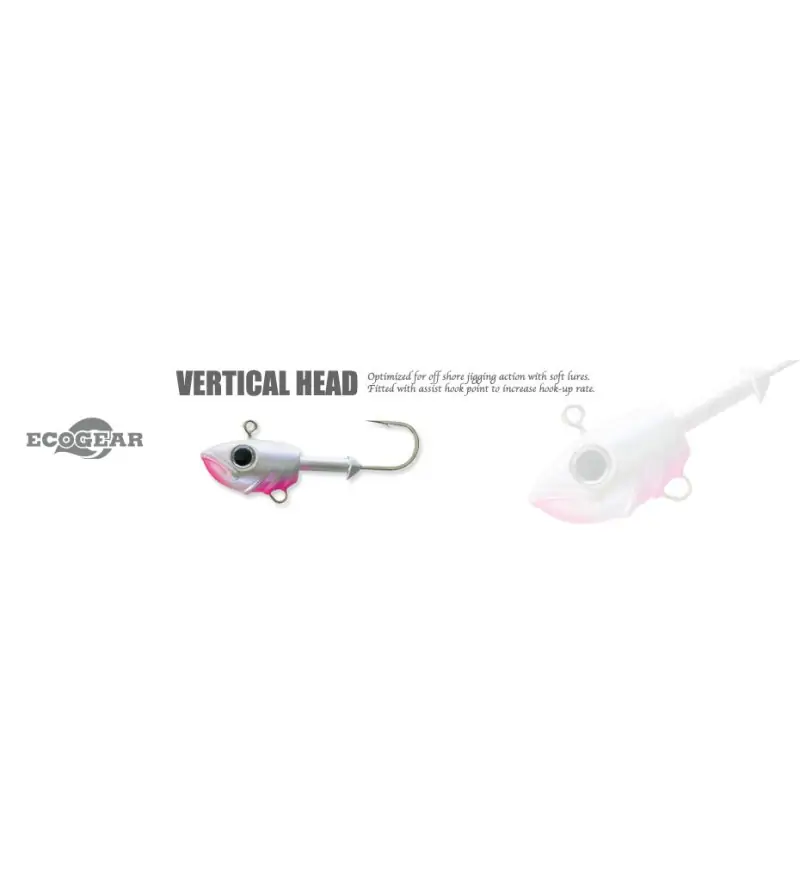 ECOGEAR Vertical Head|Jig Heads & Sinkers