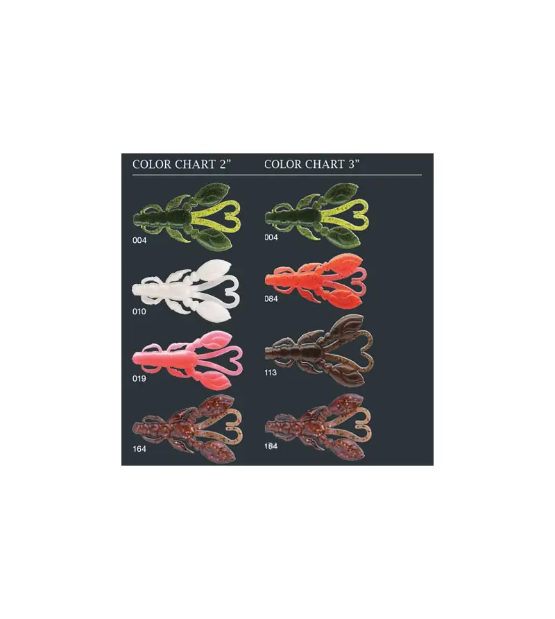 ECOGEAR ROCK CLAW|Craw - Gamberi