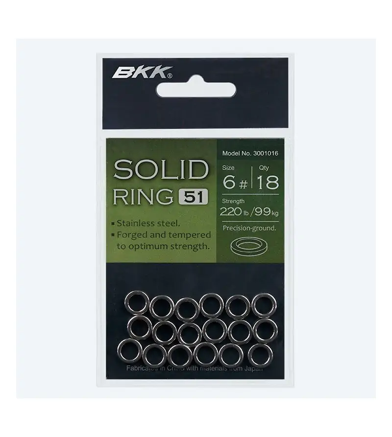 BKK SOLID RINGS 51|Split & Solid Rings