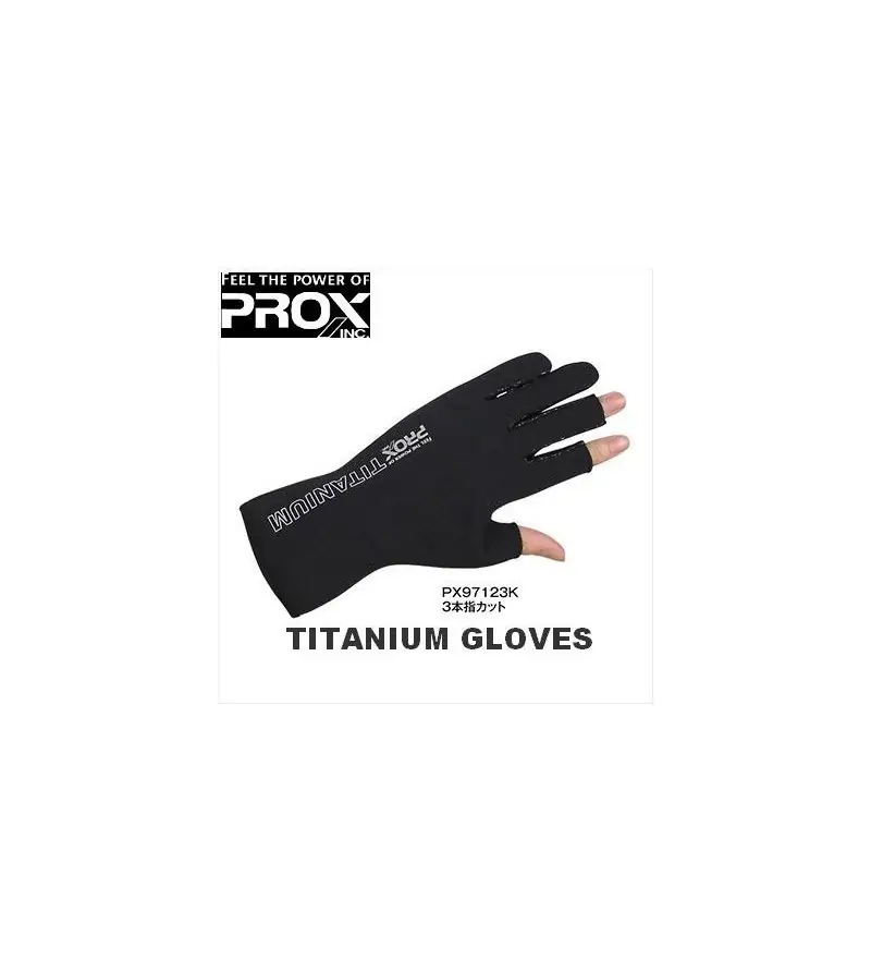 PROX TITANIUM GLOVE PX97123K CUT FINGER|Guanti & Calze