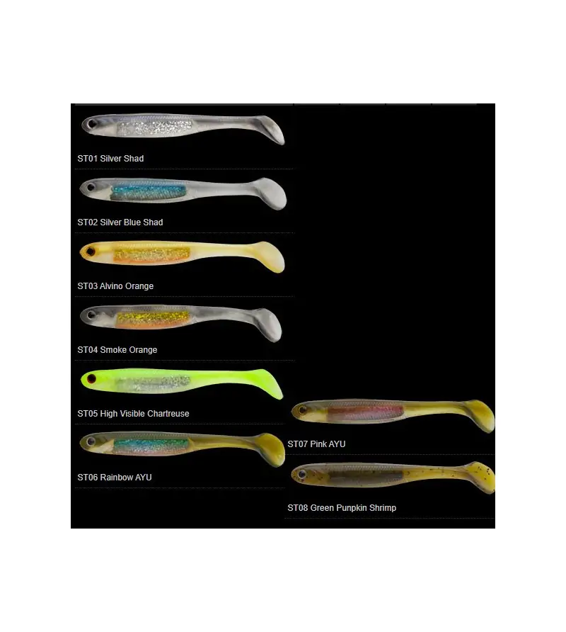 NORIES SPOON TAIL SHAD|Shad - Coda a Paletta