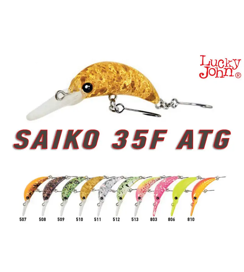 Lucky John SAIKO F35 ATG|Ondulanti & Trout Area