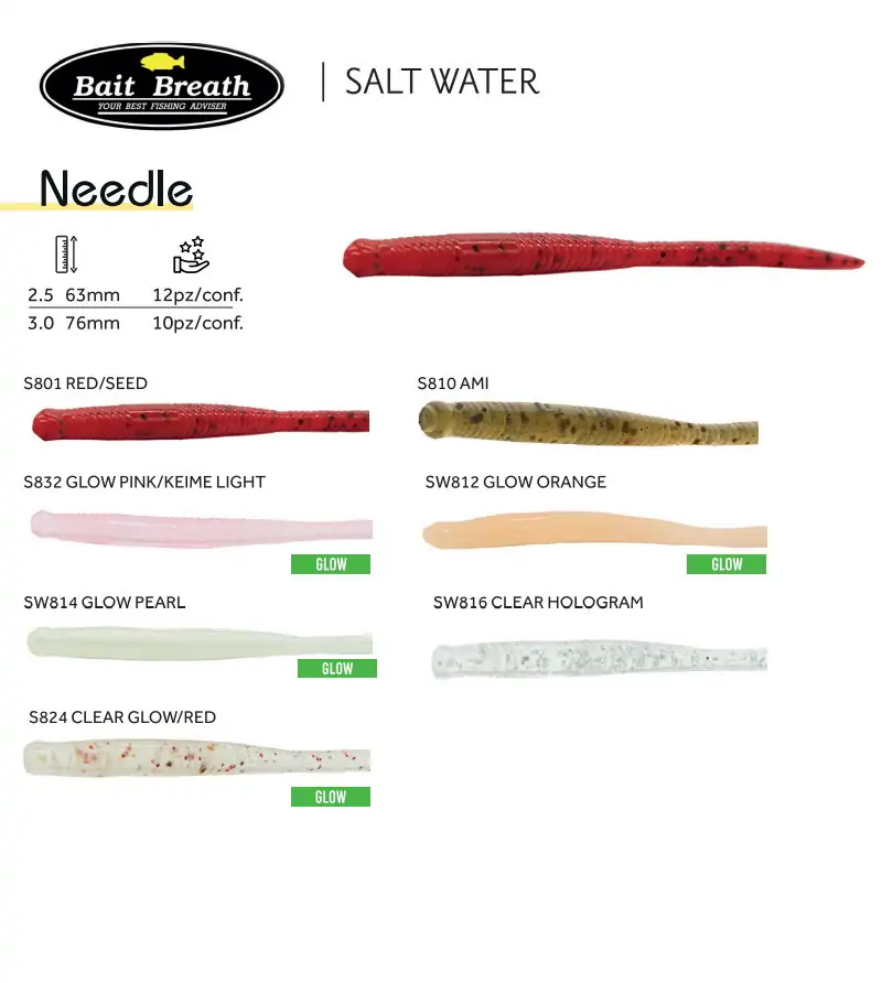 BAIT BREATH NEEDLE SW|Rockfishing Aji & Mebaring