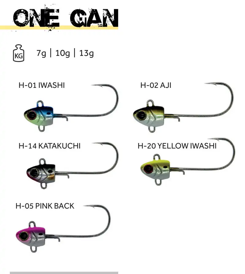 BAIT BREATH ONE GAN|Jig Heads & Sinkers