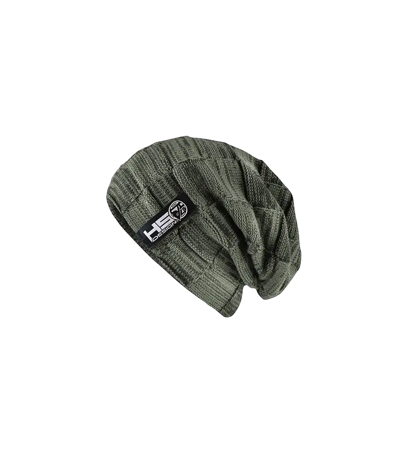 Green beanie HSD with fur|Hats and Balaclava