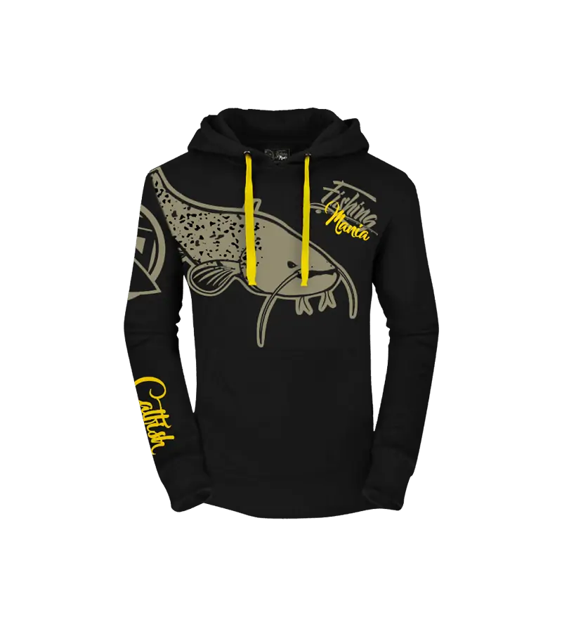 Hoodie Fishing Mania CatFish|Sweatshirts and Fleece