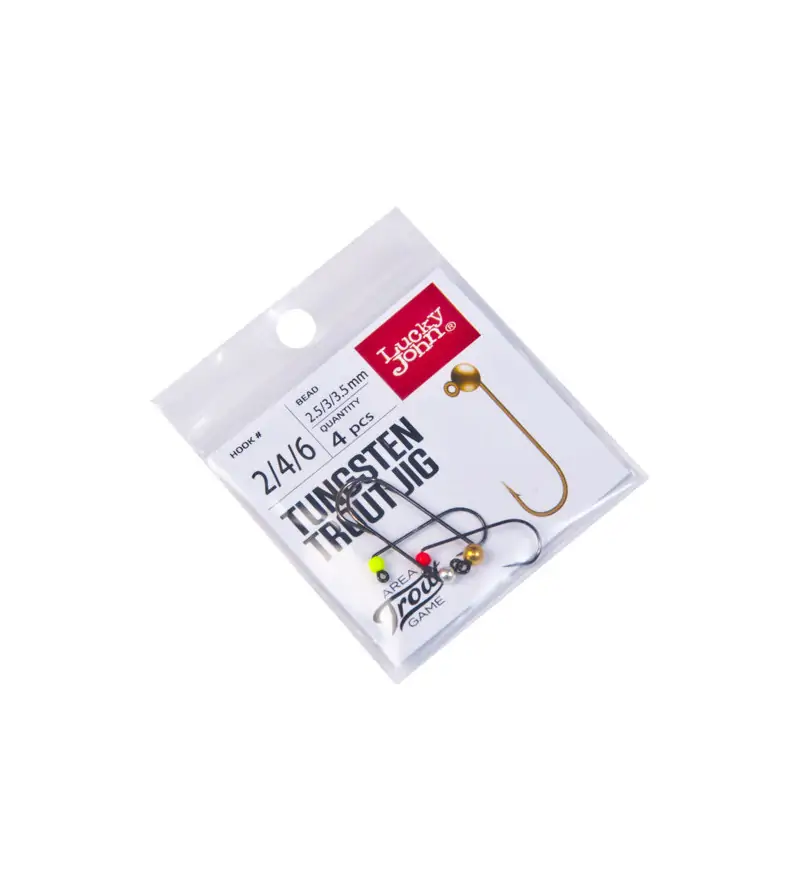 Lucky John Tungsten Trout Jig ATG MIX1|Jig Heads & Sinkers