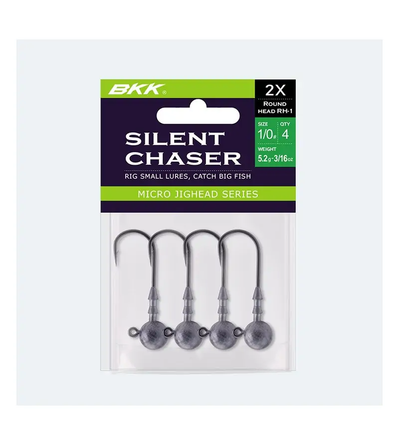 BKK Silent Chaser Round Head RH|Jig Heads & Sinkers