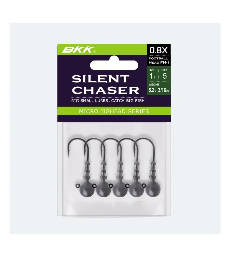 BKK SILENT CHASER Football Head FH-1|Jig Heads & Sinkers