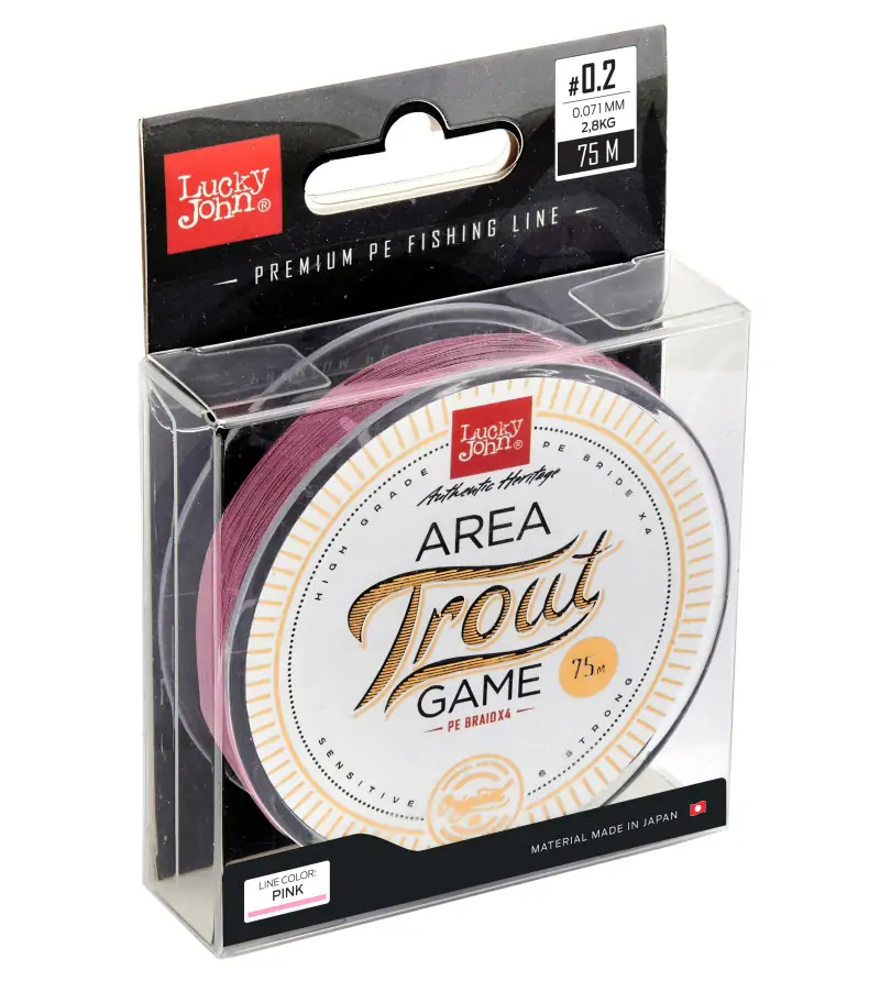 Lucky John AREA TROUT GAME PE|Braid Line