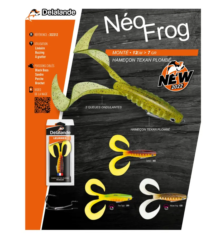 Delalande NEO FROG|Frogbaits & Mouses