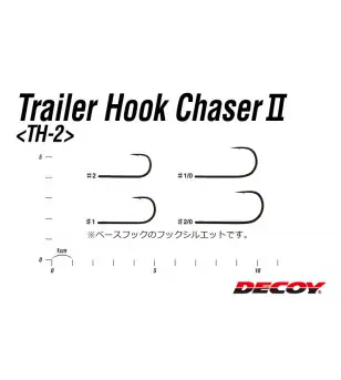 DECOY TH-II TRAILER HOOK CHASER II|Ami per Esche Siliconiche