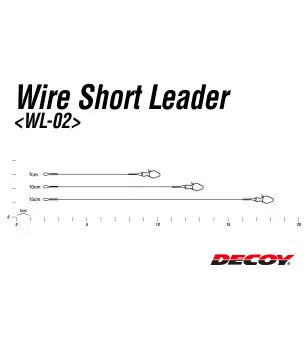 DECOY WL-02 WIRE SHORT LEADER|Cavi Acciaio Downringger