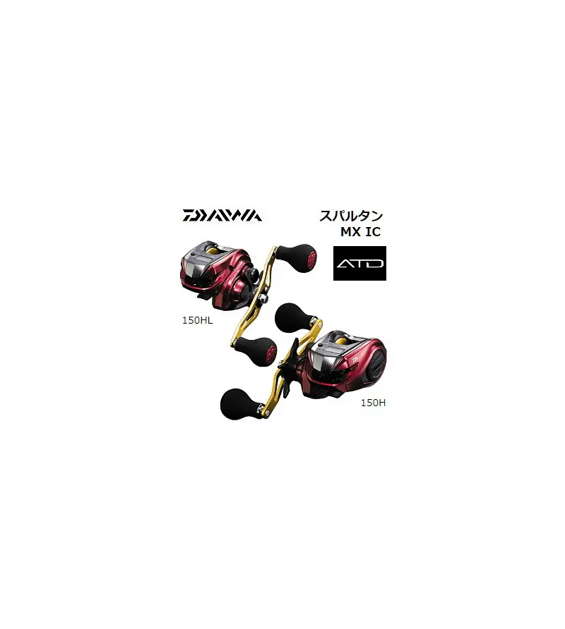 Daiwa 18 SPARTAN MX IC|Baitcasting Reels with Counter