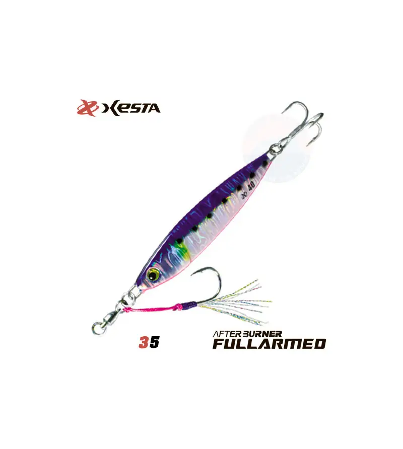 XESTA AFTER BURNER FULLARMED|Jigs & Metal Lures