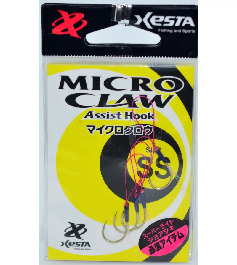 XESTA MICRO CLAW ASSIST HOOK|Assist Hooks